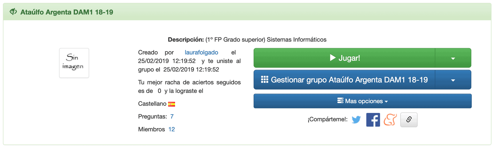 Trivinet: repasando la teoría de Redes con preguntas de test colaborativas