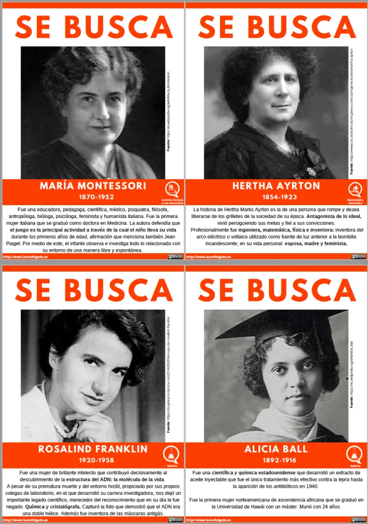 Escaparate mujeres 8M