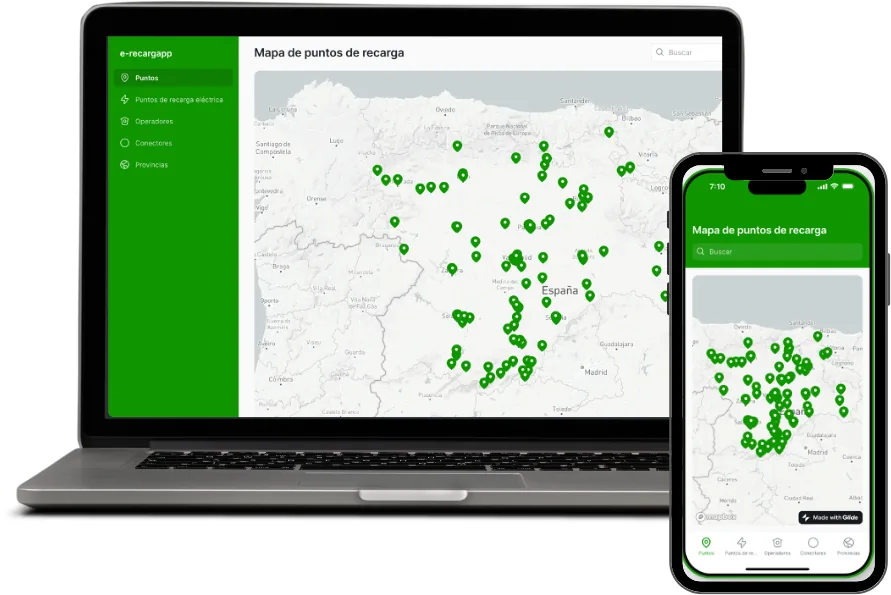 Captura del proyecto e-recargapp
